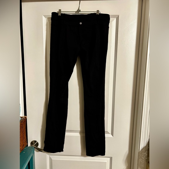 Lululemon leggings, wider leg - Picture 2 of 2